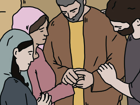 पतरस को जेल में रखा गया था, लेकिन कलीसिया उसके लिए ईमानदारी से ईश्वर से प्रार्थना कर रहा था। – Slide número 3