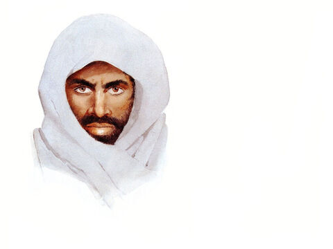 पाम मैस्को द्वारा याकूब के पुत्र यहूदा का चित्रण। – Slide número 1