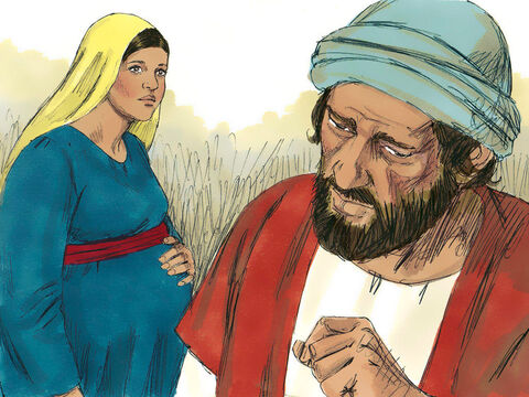 जब यूसुफ ने पाया कि मरियम को पवित्र आत्मा से एक बच्चा हो रहा है तो उसने गुप्त रूप से उस विवाह समझौते को तोड़ने की योजना बनाई जो कि किया गया था। – Slide número 6