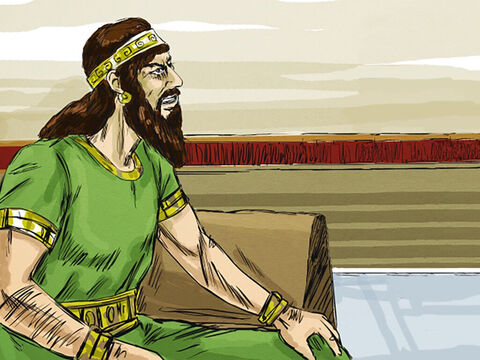 अहज्याह दुष्ट राजा अहाब और उसकी दुष्ट पत्नी इज़ेबेल का पुत्र था। – Slide número 1