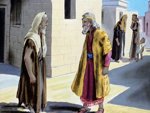 मोर्दकै के पास एस्तेर के लिए यह संदेश था, 'हामान सभी यहूदियों को मारने जा रहा है, कृपया राजा के सामने हमारे मामले की पैरवी करने के लिए परमेश्वर ने तुम्हें जो पद दिया है उसका उपयोग करें।' – Slide número 27