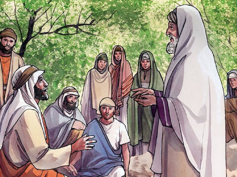 उस ने कहा, ‘वही जिस ने उस पर तरस खाया:’ यीशु ने उस से कहा, ‘जा, तू भी ऐसा ही कर॥’ – Slide número 16
