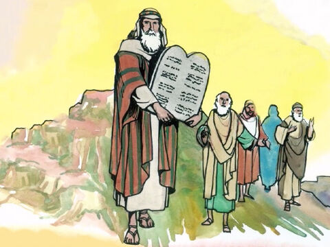 तब उस ने मूसा से और सब भविष्यद्वक्ताओं से आरम्भ करके ... – Slide número 17
