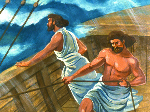परन्तु योना परमेश्वर को कैसे पुकार सकता था जब वह उससे दूर भाग रहा था? – Slide número 19