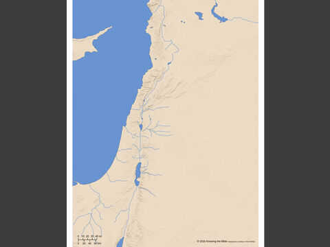 इस्राएल और सीरिया का खाली नक्शा। – Slide número 2