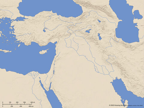 इस्राएल और पश्चिमी एशिया का खाली नक्शा। – Slide número 3