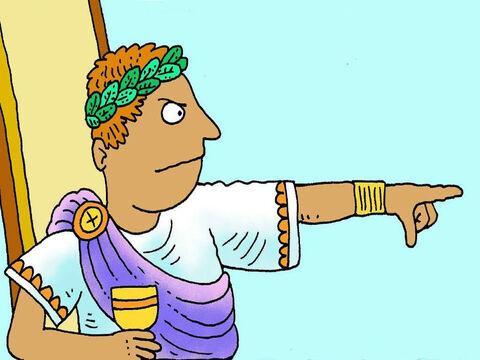 सम्राट औगुस्तुस अधिक कर चाहता हैं। औगुस्तुस ने एक नया नियम बनाया, कि हर एक को उस नगर में जाना है, जहां से उनके पूर्वज आए थे, ताकि वे अपना नाम सूची में लिख सकें। इसलिए यूसुफ बढ़ई  को बेथलहम जाना पड़ा। – Slide número 3