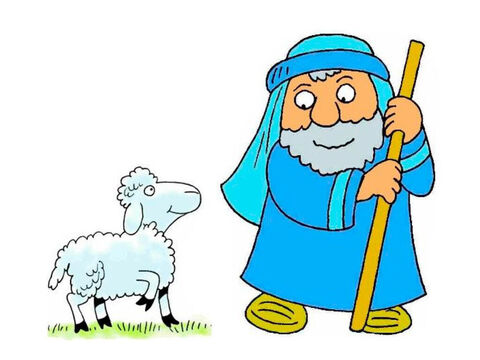 दाऊद एक चरवाहा था जो अपनी भेड़ों की देखभाल करता था और उनकी रक्षा करता था। उसने यह गीत इस बारे में लिखा कि प्रभु उसके चरवाहे है जो उसकी देखभाल करते है। – Slide número 1