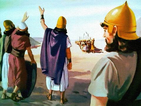 उस समय के बाद, जहाँ कहीं वे प्रतिज्ञा किए हुए देश में गए, इस्राएलियों को तब तक विजय प्राप्त हुई जब तक उन्होंने यहोवा पर विश्वास किया और उसकी आज्ञाओं का पालन किया। – Slide número 43