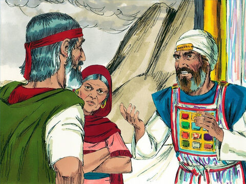 ‘उन्होंने कहा, क्या यहोवा ने केवल मूसा ही के साथ बातें की हैं? क्या उसने हम से भी बातें नहीं कीं?’ उनकी यह बात यहोवा ने सुनी। – Slide número 2