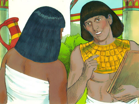 निर्गमन 2:11-12 मूसा मिस्र में एक राजकुमार के रूप में बड़ा हुआ। – Slide número 1
