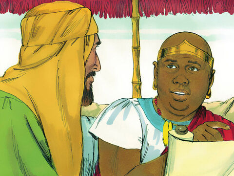 इथियोपियाई ने कहा, 'कृपया मुझे बताएं कि भविष्यवक्ता किसके बारे में बात कर रहे हैं,' खुद या किसी और के बारे में? – Slide número 7