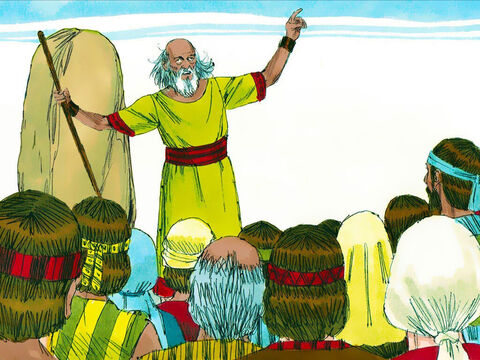 उसने एक पत्थर खड़ा किया और उसे यह कहते हुए एबेनेज़र कहा, 'यहोवा ने हमारी सहायता की है।' यह पत्थर इस समय परमेश्वर में उनके विश्वास का एक स्मारक होगा। – Slide número 24