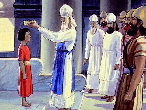 ईसा पूर्व 640 में लोगों ने आठ वर्षीय योशिय्याह को अपना राजा बनाया। – Slide número 10