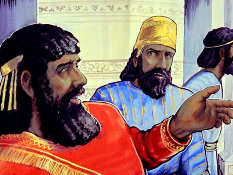 आखिरकार, नबूकदनेस्सर की मृत्यु हो गई और उसके बेटे बेलशस्सर को राजा नियुक्त किया गया। – Slide número 35