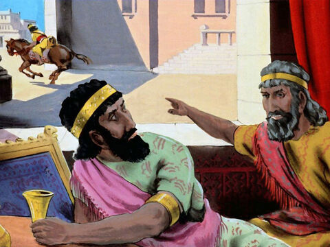 नहेम्याह राजा का मुख्य पिलानेहारा बाबेल छोड़कर यरूशलेम में शहरपनाह बनाने लगा। – Slide número 44