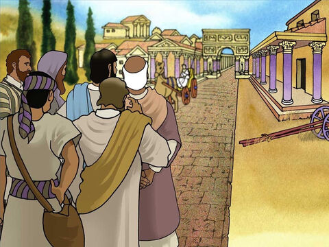 यीशु मसीह 'गैरयहूदी' रोमन सूबेदार और उसके नौकर की मदद करने के लिए सहमत हुए। सूबेदार यहूदी लोगों से दूर कफरनहूम के बाहरी इलाके में रहता था, जहाँ एक रोमन चौकी थी। बहुत से यहूदी किसी गैरयहूदी के घर में कभी नहीं जाते थे। – Slide número 6
