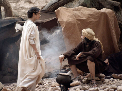 मरियम और यूसुफ यीशु को यरूशलेम में खोज करते हैं। (लूका 2:41-52) – Slide número 4